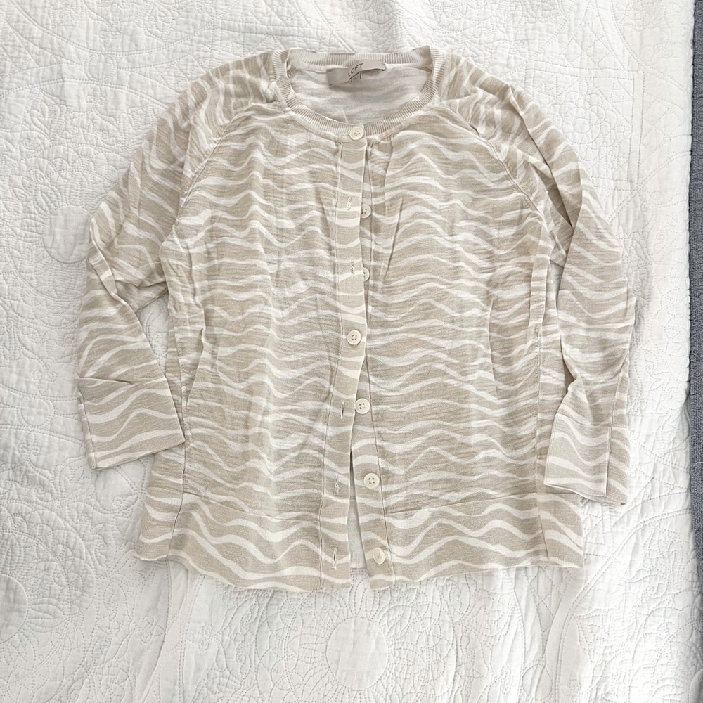 Ann Taylor LOFT 3/4 Sleeve Cardigan